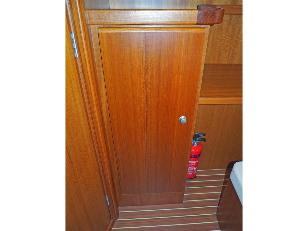 Achterkajuit, Accommodatie